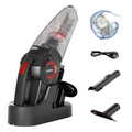 WHALLULTRA Handheld Vacuum - Powerful Cordless Hand Vacuum Cleaner, Wet & Dry Cleaning, Adjustable Power & Quiet Operation