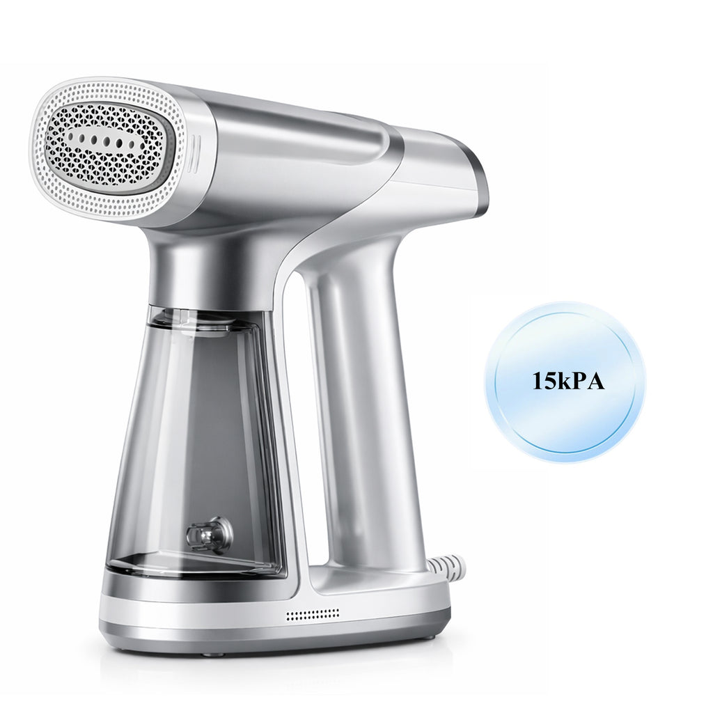 WHALLULTRA Portable Clothes Steamer with Vacuum Suction for Home and Travel