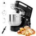 WHALLULTRA Stand Mixer, 12-Speed Tilt-Head Kitchen Mixer with Dough Hook, Whisk, Beater, and Stainless Steel Bowl – Powerful Electric Food Mixer for Baking
